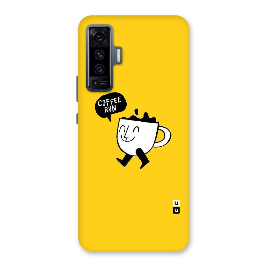 Coffee Run Back Case for Vivo X50
