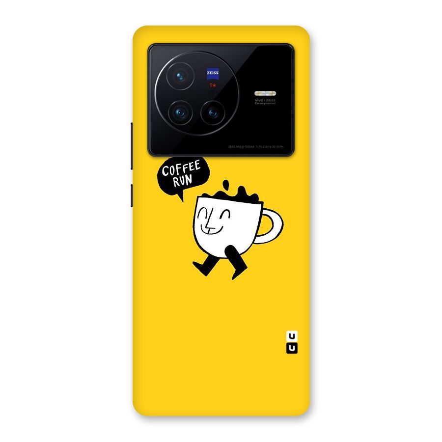 Coffee Run Back Case for Vivo X80