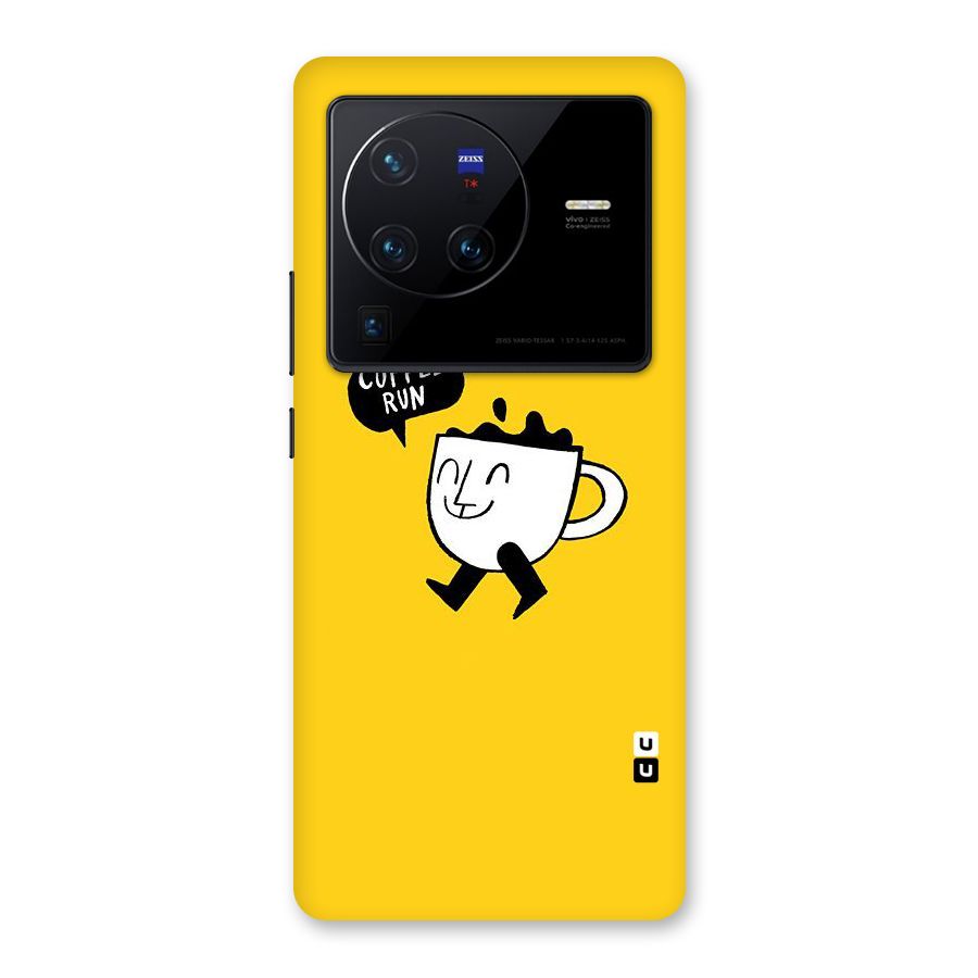 Coffee Run Back Case for Vivo X80 Pro