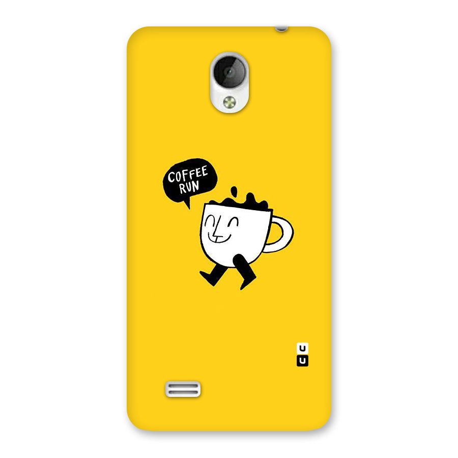 Coffee Run Back Case for Vivo Y21