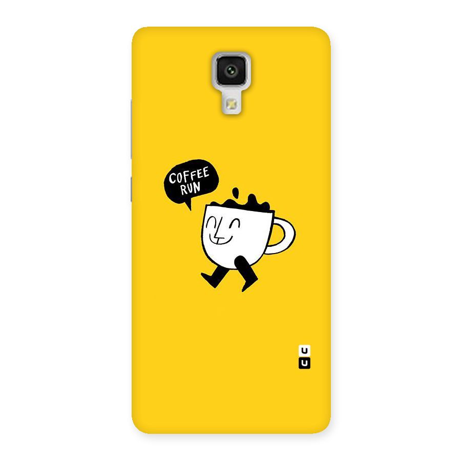 Coffee Run Back Case for Xiaomi Mi 4