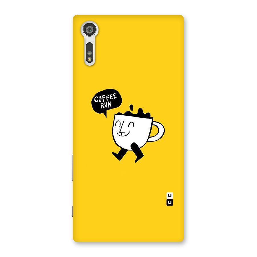 Coffee Run Back Case for Xperia XZ