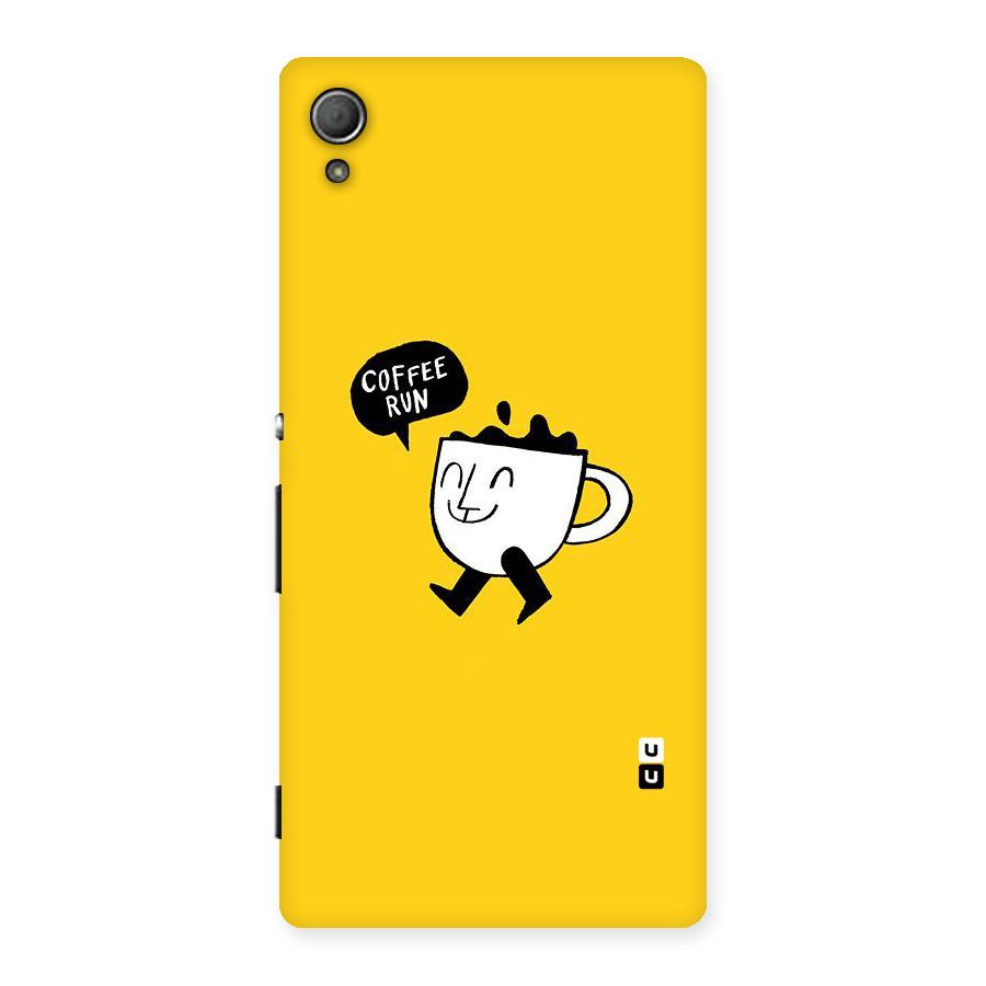 Coffee Run Back Case for Xperia Z3 Plus