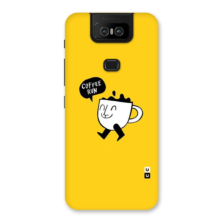 Coffee Run Back Case for Zenfone 6z