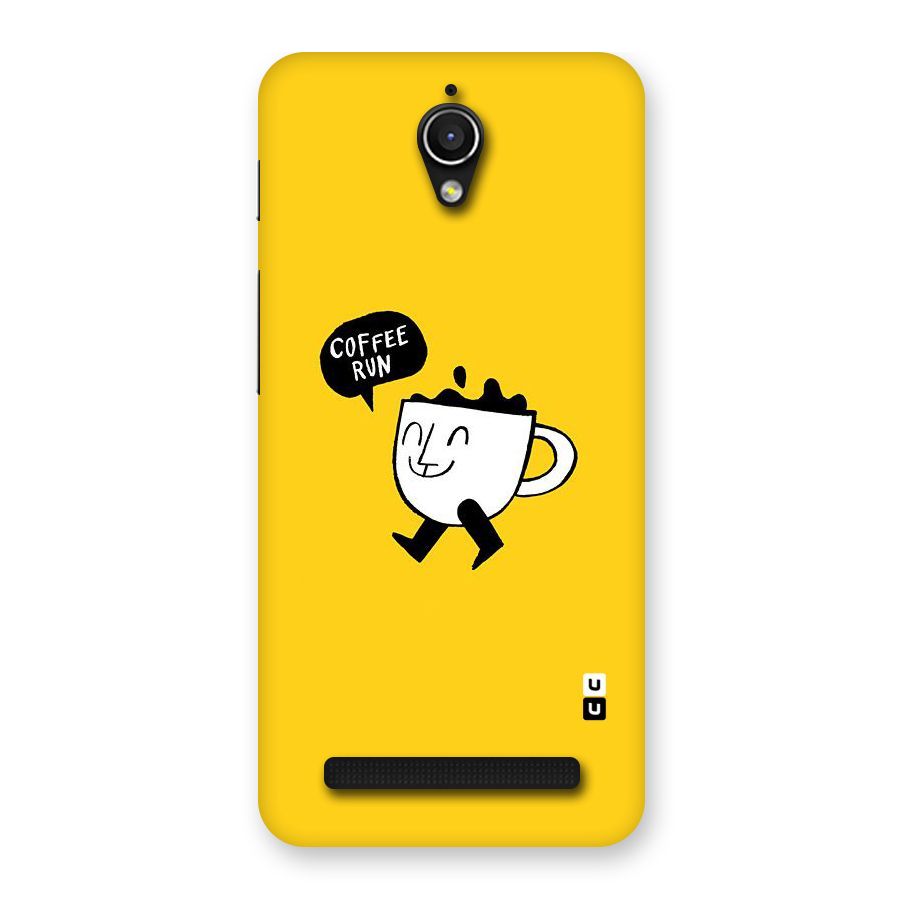 Coffee Run Back Case for Zenfone Go