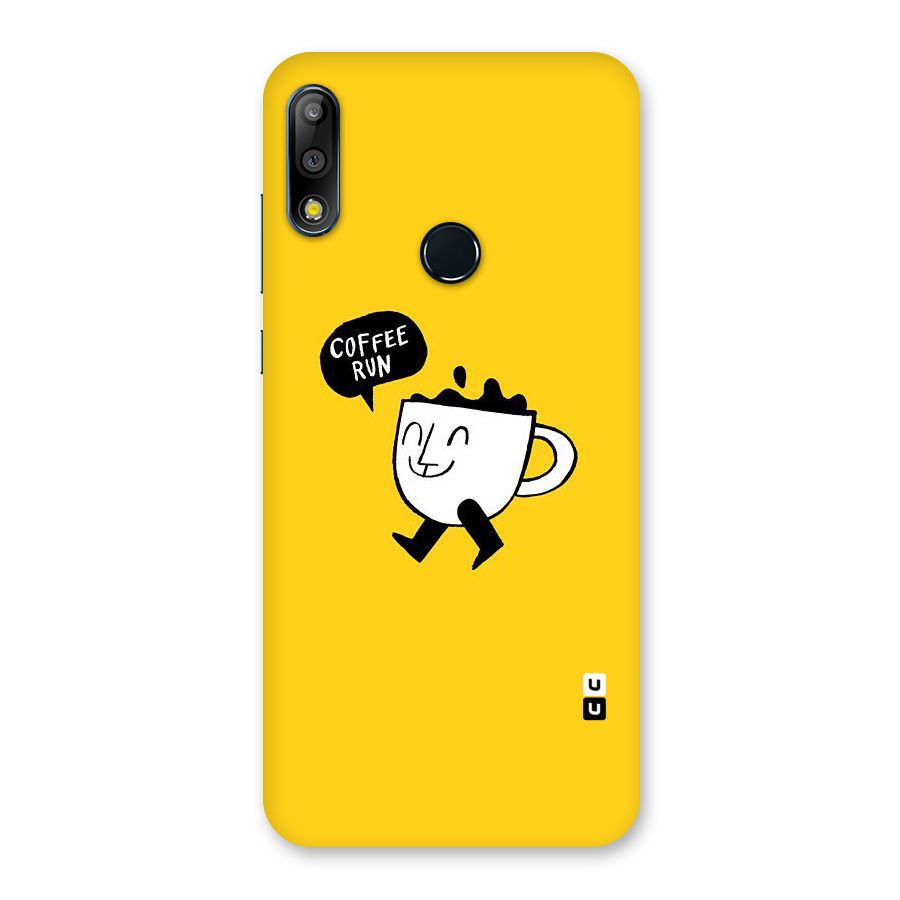 Coffee Run Back Case for Zenfone Max Pro M2