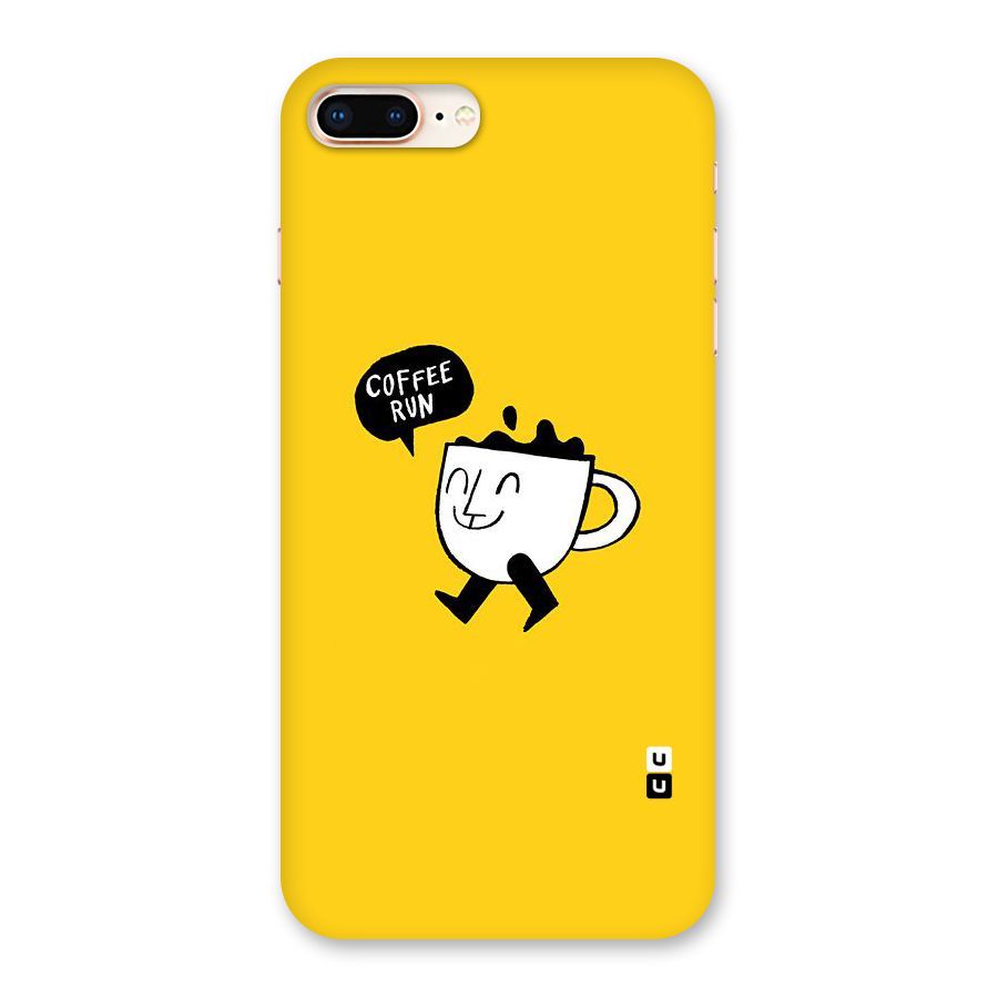 Coffee Run Back Case for iPhone 8 Plus