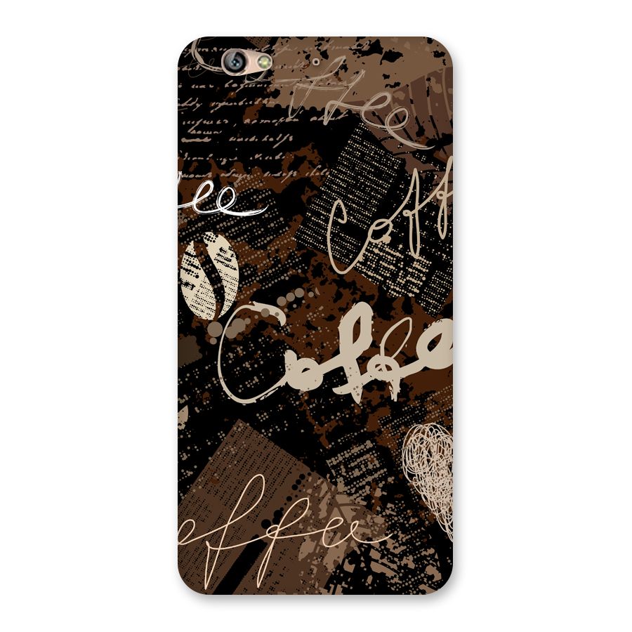 Coffee Scribbles Back Case for Gionee S6