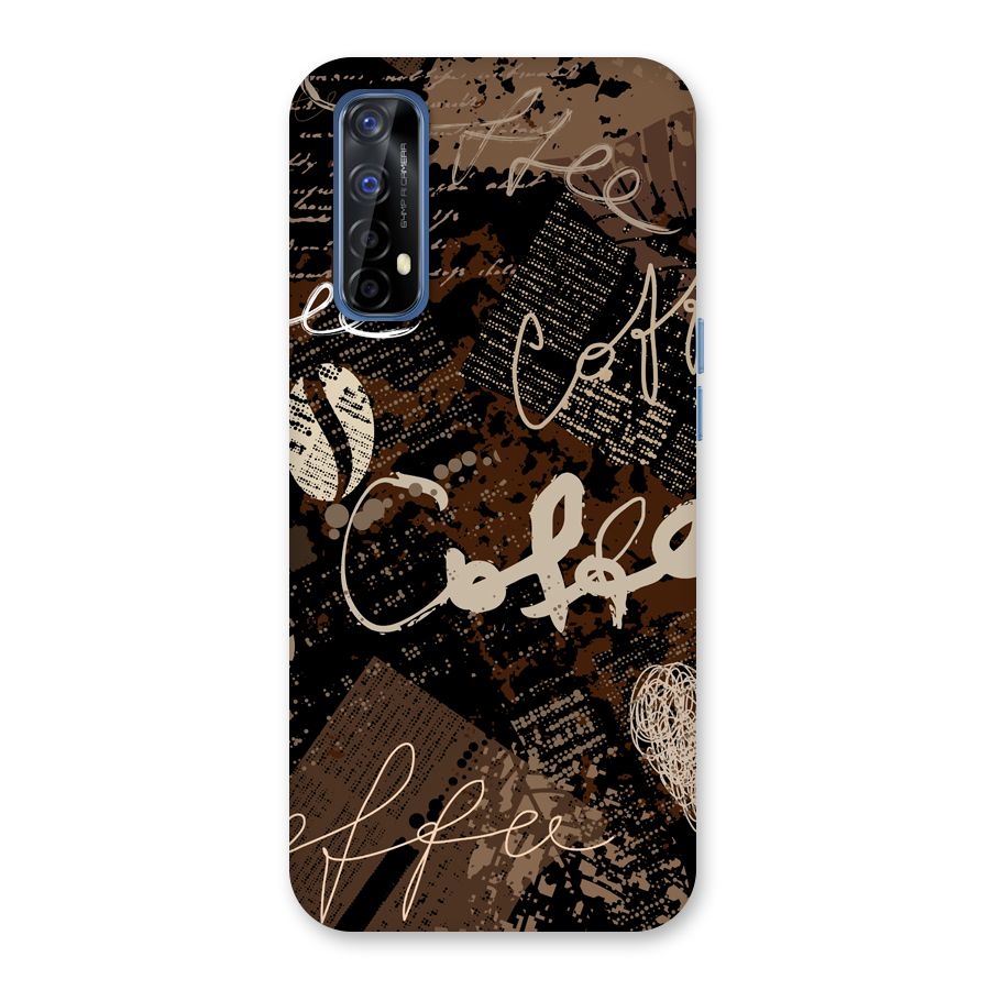 Coffee Scribbles Back Case for Realme 7