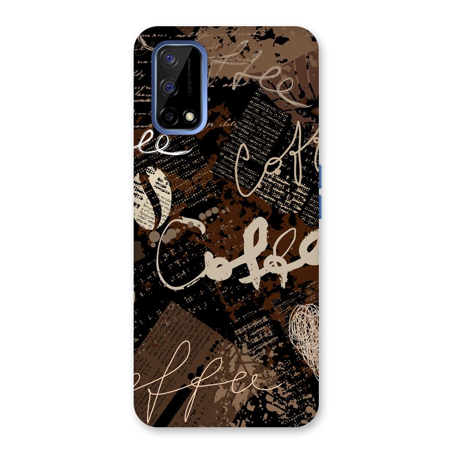 Coffee Scribbles Back Case for Realme Narzo 30 Pro