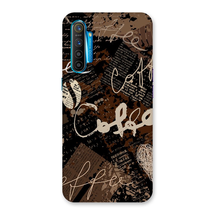 Coffee Scribbles Back Case for Realme XT
