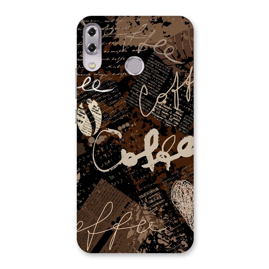 Coffee Scribbles Back Case for Zenfone 5Z