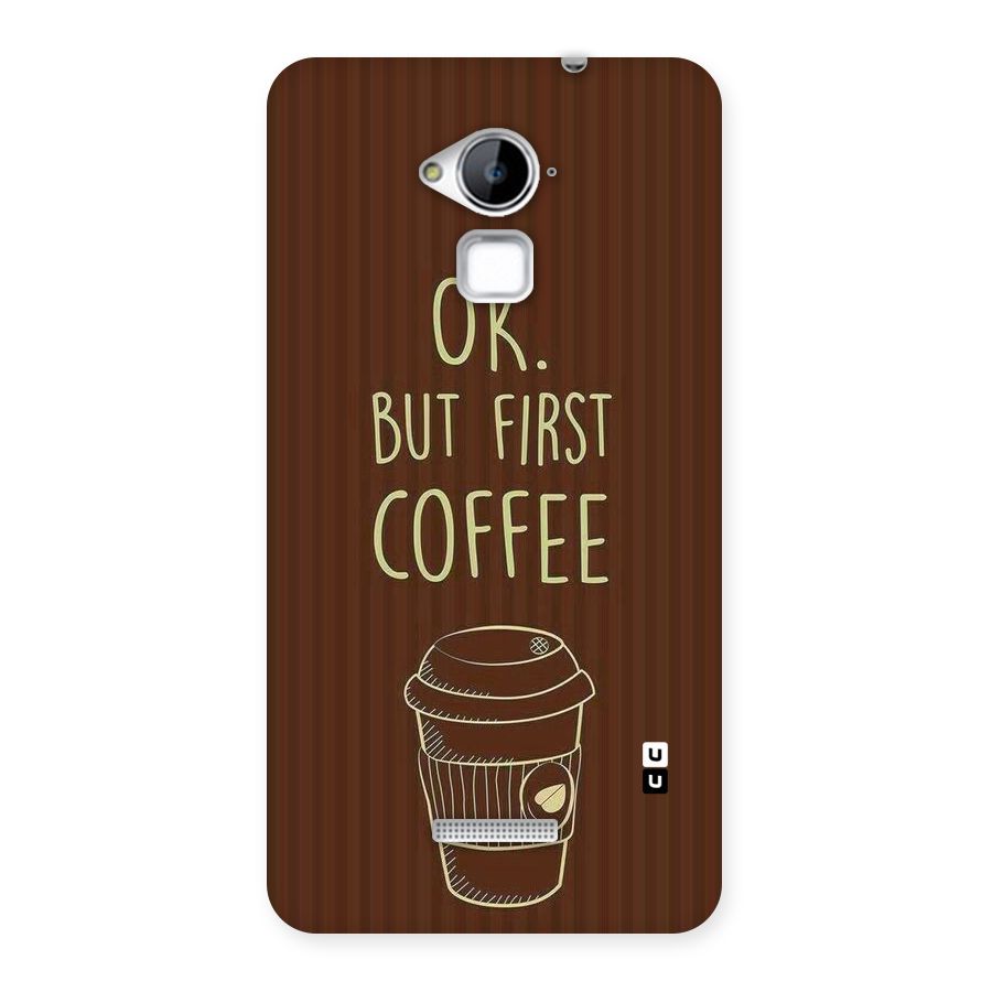 Coffee Stripes Back Case for Coolpad Note 3