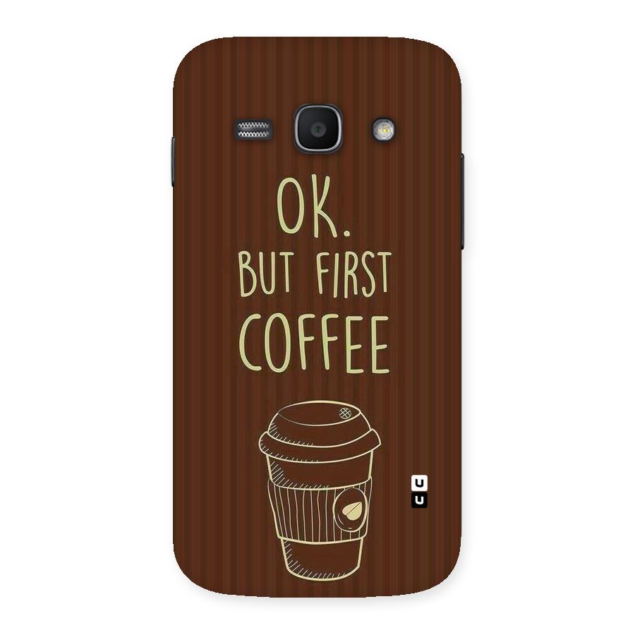 Coffee Stripes Back Case for Galaxy Ace 3