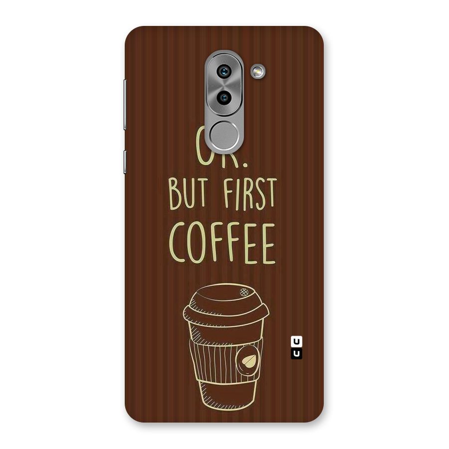 Coffee Stripes Back Case for Honor 6X