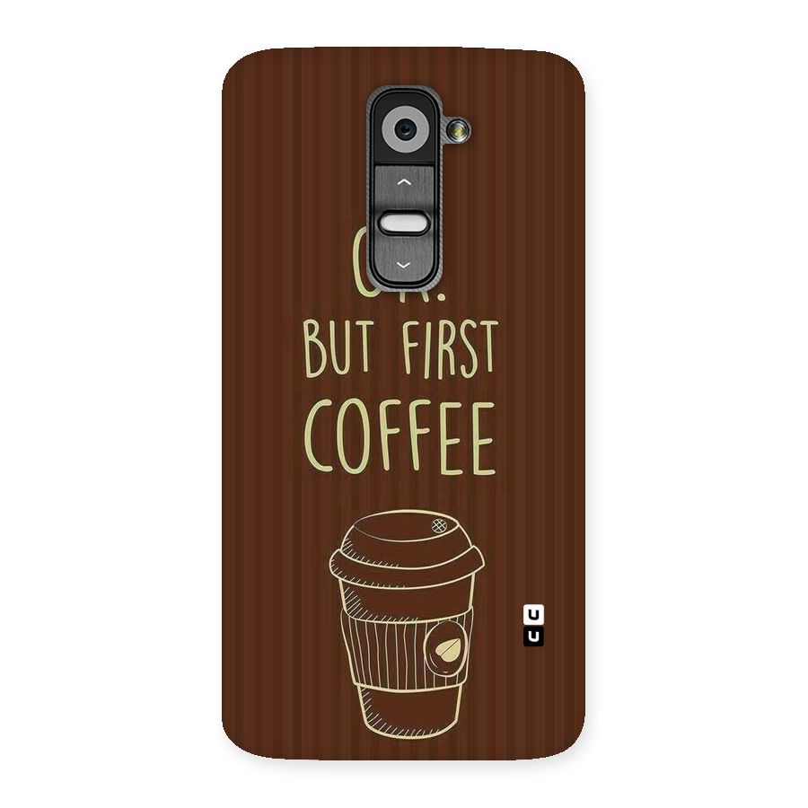 Coffee Stripes Back Case for LG G2