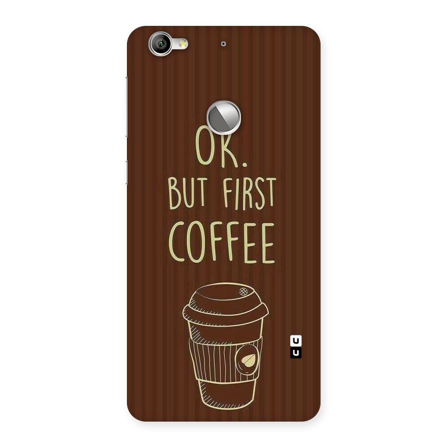 Coffee Stripes Back Case for LeTV Le 1s
