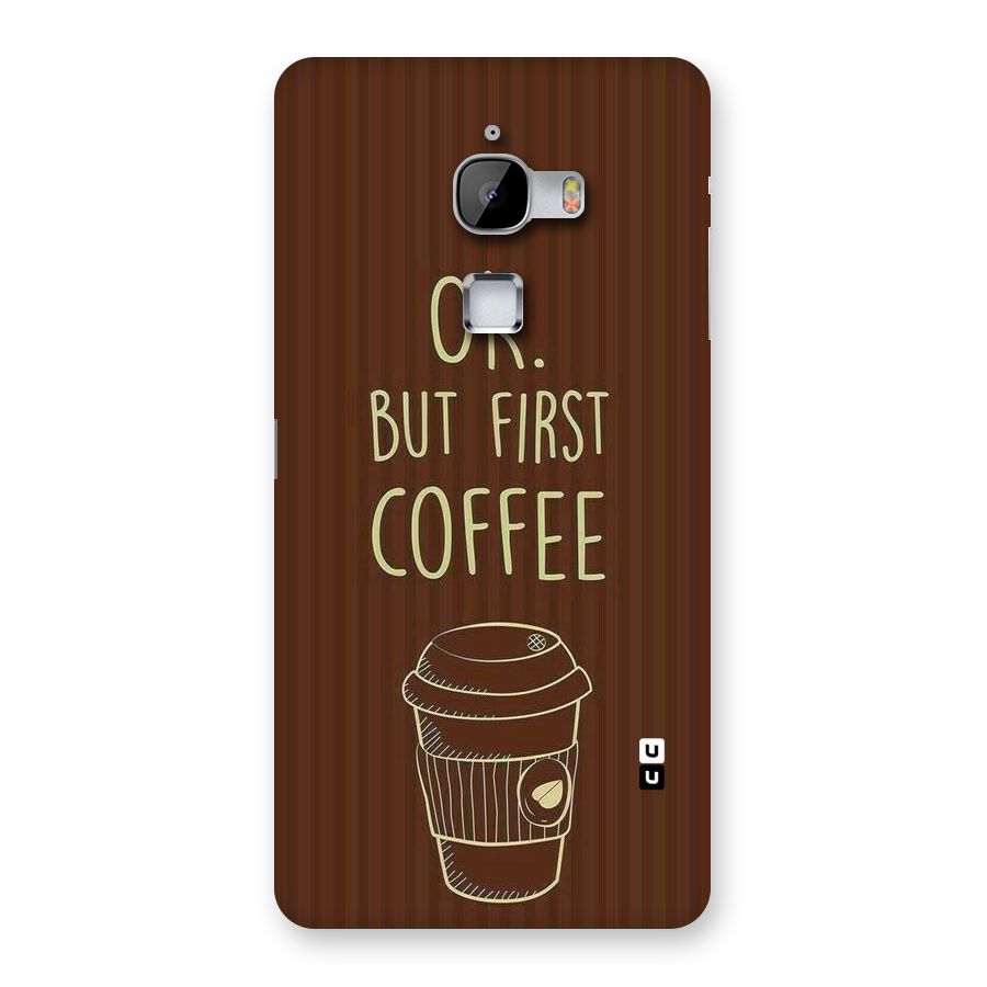 Coffee Stripes Back Case for LeTv Le Max