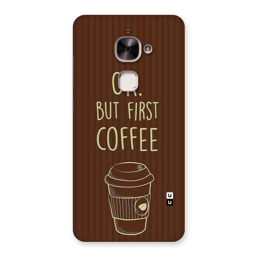 Coffee Stripes Back Case for Le 2