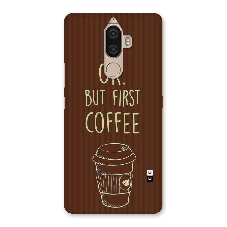 Coffee Stripes Back Case for Lenovo K8 Note