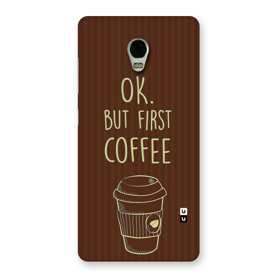Coffee Stripes Back Case for Lenovo Vibe P1