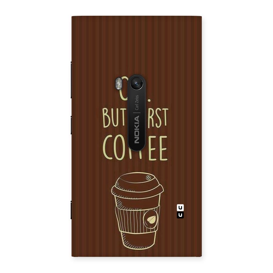 Coffee Stripes Back Case for Lumia 920