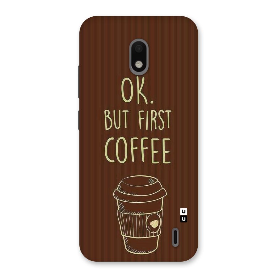 Coffee Stripes Back Case for Nokia 2.2