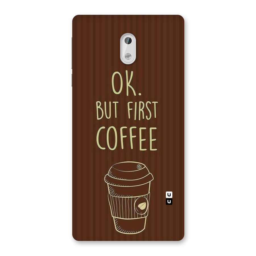 Coffee Stripes Back Case for Nokia 3