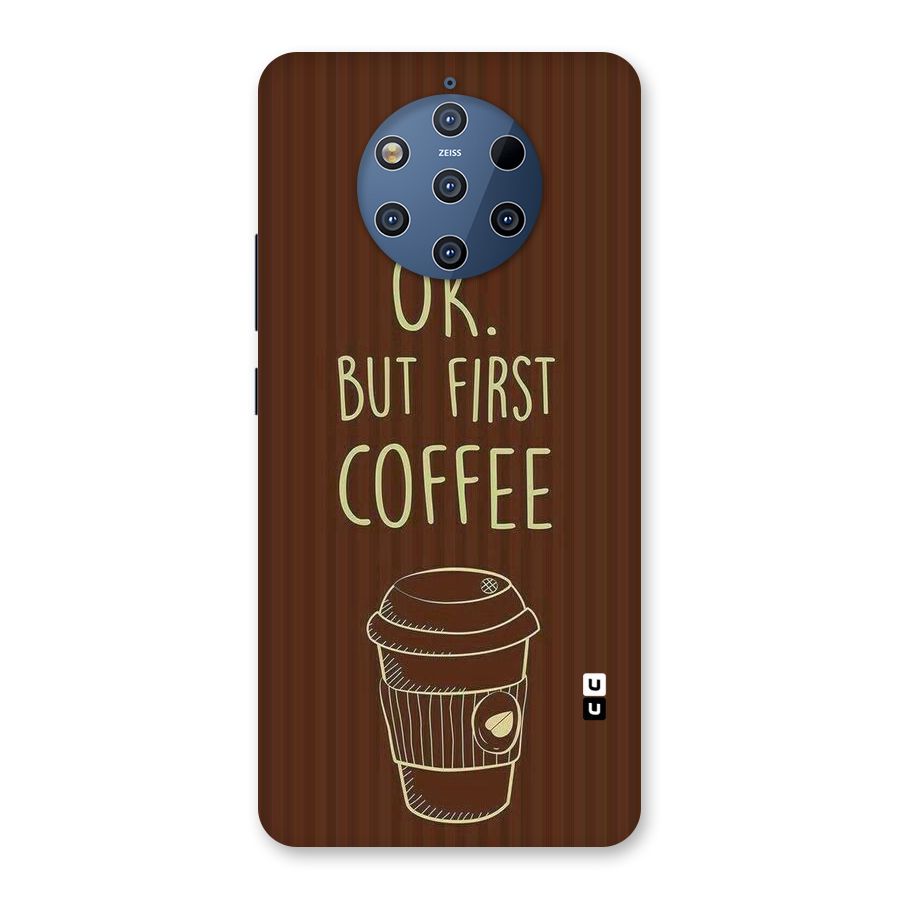 Coffee Stripes Back Case for Nokia 9 PureView