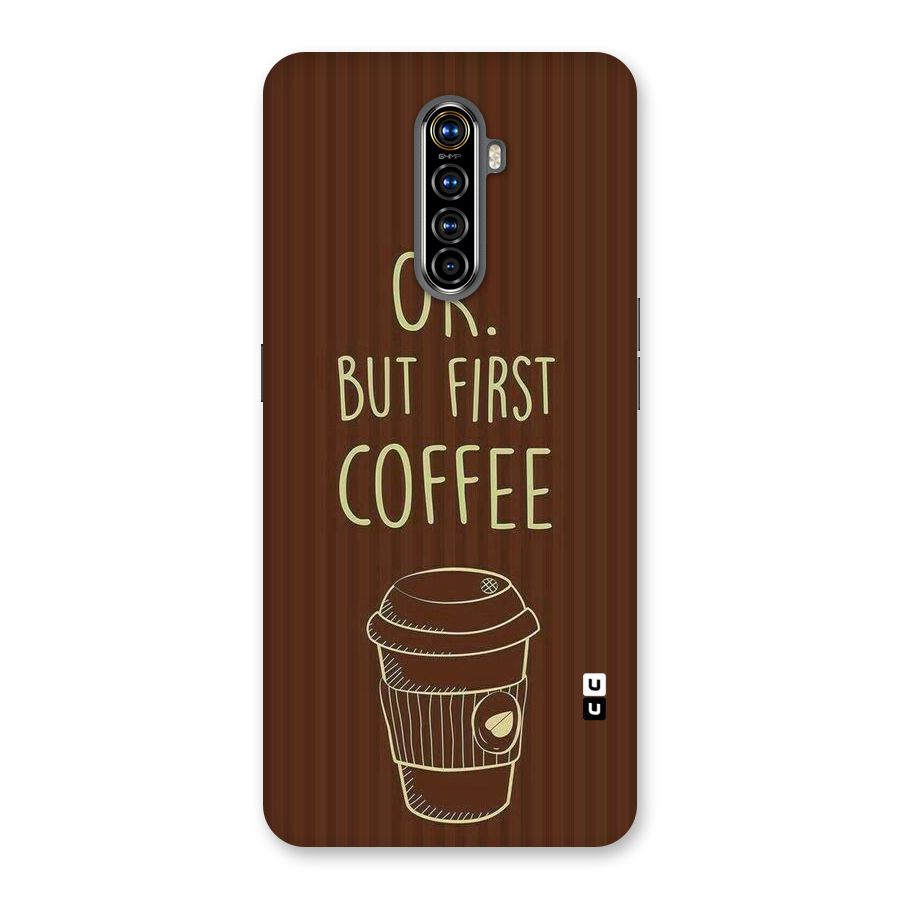 Coffee Stripes Back Case for Realme X2 Pro