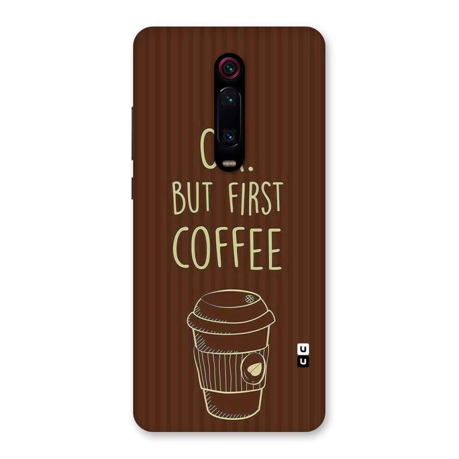 Coffee Stripes Back Case for Redmi K20 Pro