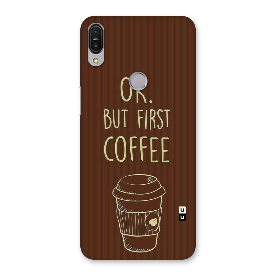 Coffee Stripes Back Case for Zenfone Max Pro M1