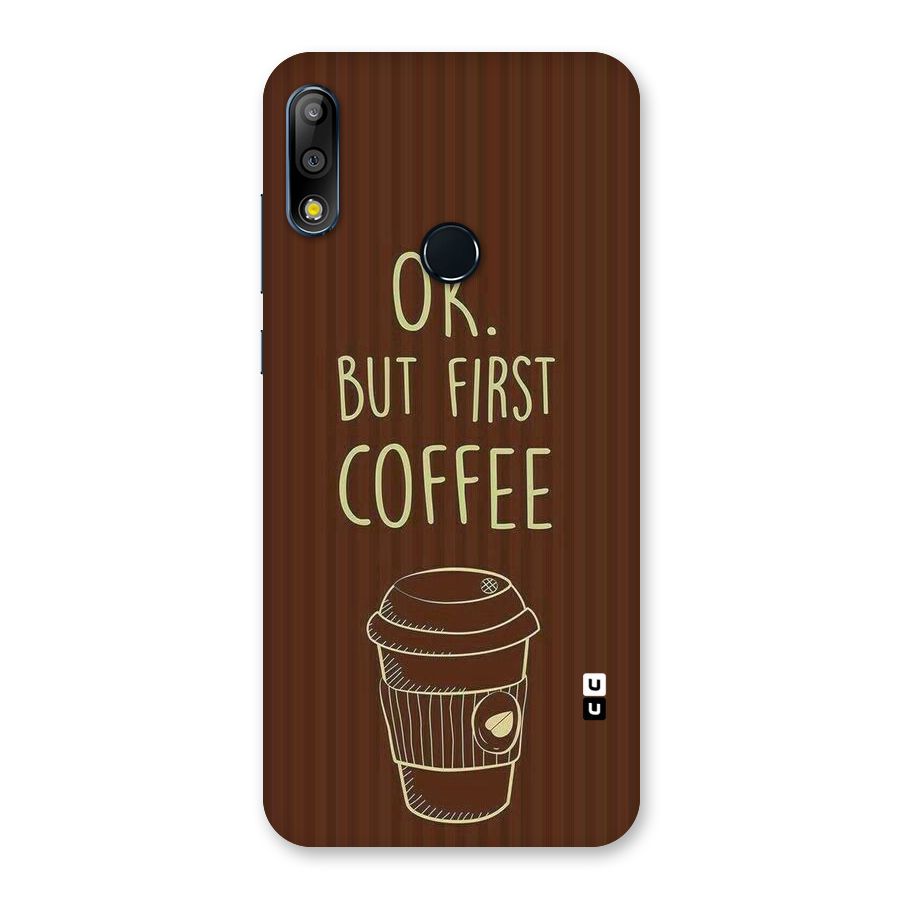 Coffee Stripes Back Case for Zenfone Max Pro M2