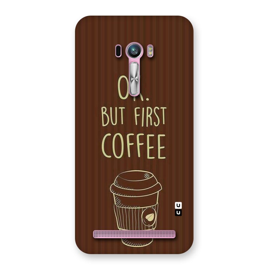 Coffee Stripes Back Case for Zenfone Selfie
