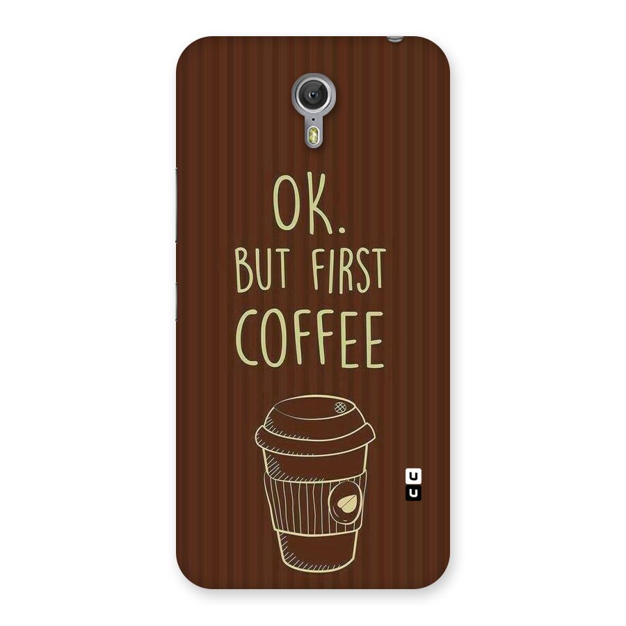 Coffee Stripes Back Case for Zuk Z1