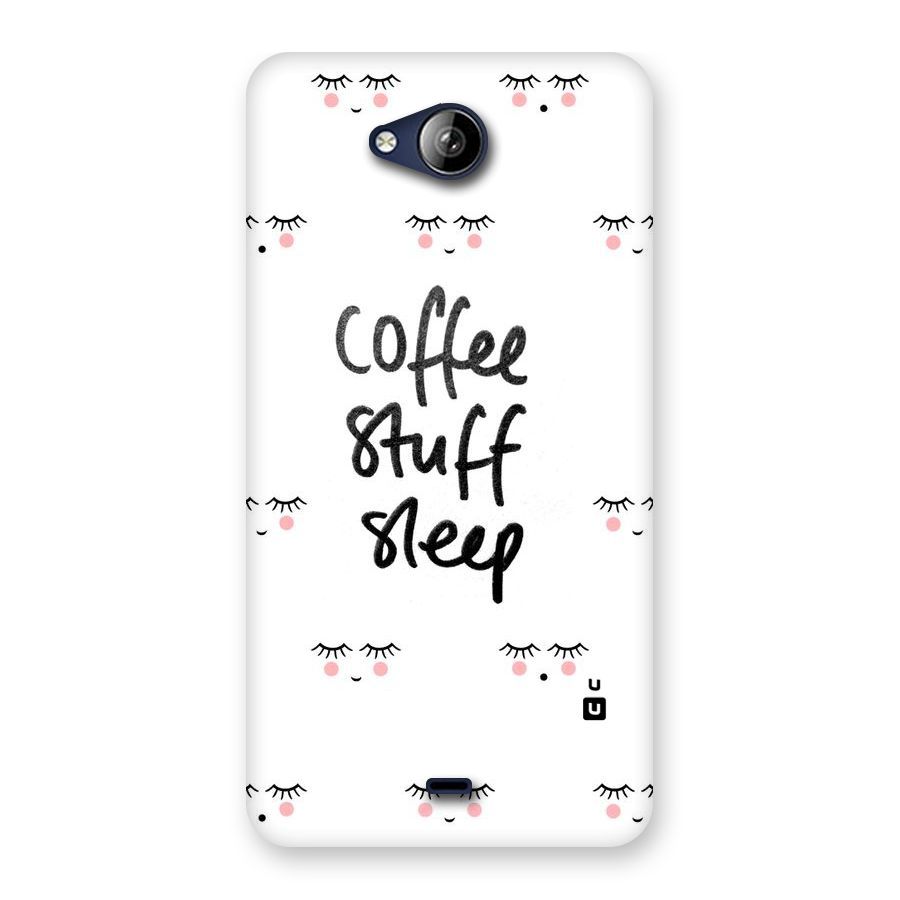 Coffee Stuff Sleep Back Case for Canvas Play Q355