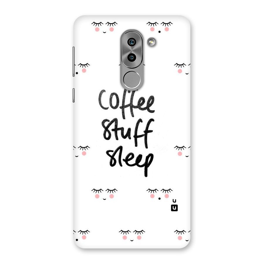 Coffee Stuff Sleep Back Case for Honor 6X
