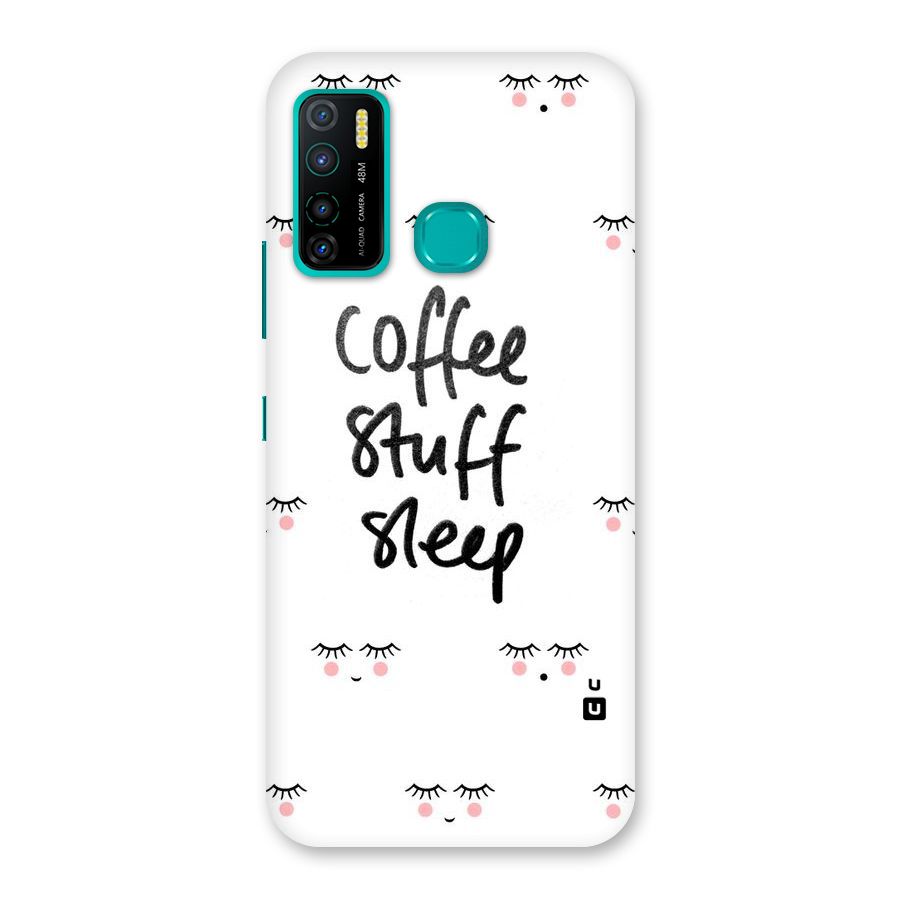 Coffee Stuff Sleep Back Case for Infinix Hot 9 Pro