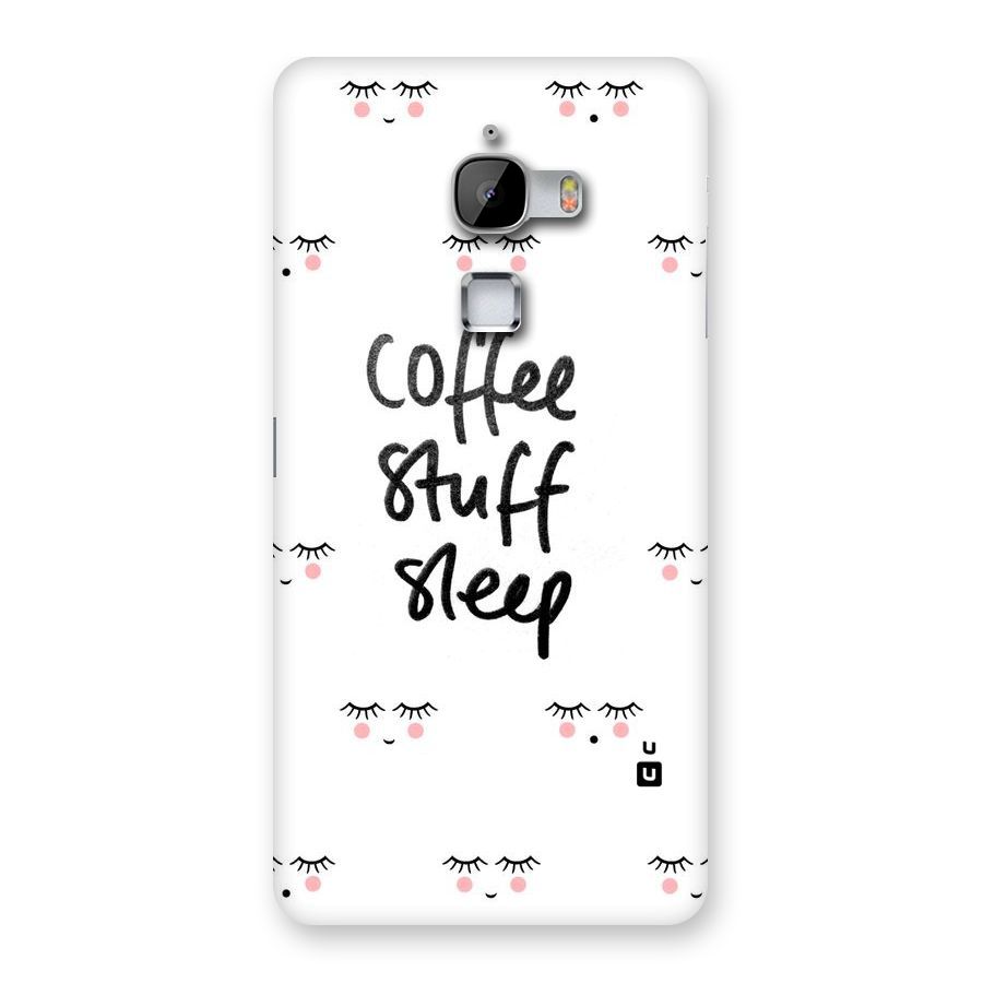 Coffee Stuff Sleep Back Case for LeTv Le Max