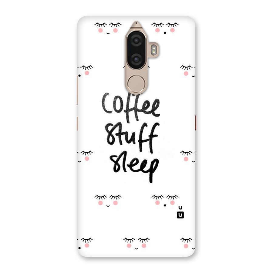 Coffee Stuff Sleep Back Case for Lenovo K8 Note
