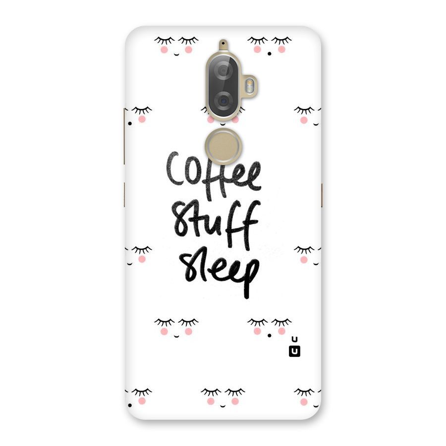 Coffee Stuff Sleep Back Case for Lenovo K8 Plus
