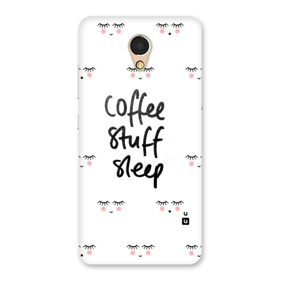 Coffee Stuff Sleep Back Case for Lenovo P2