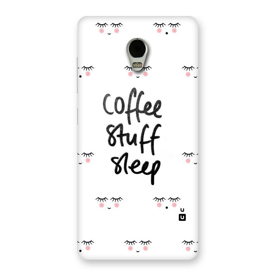 Coffee Stuff Sleep Back Case for Lenovo Vibe P1