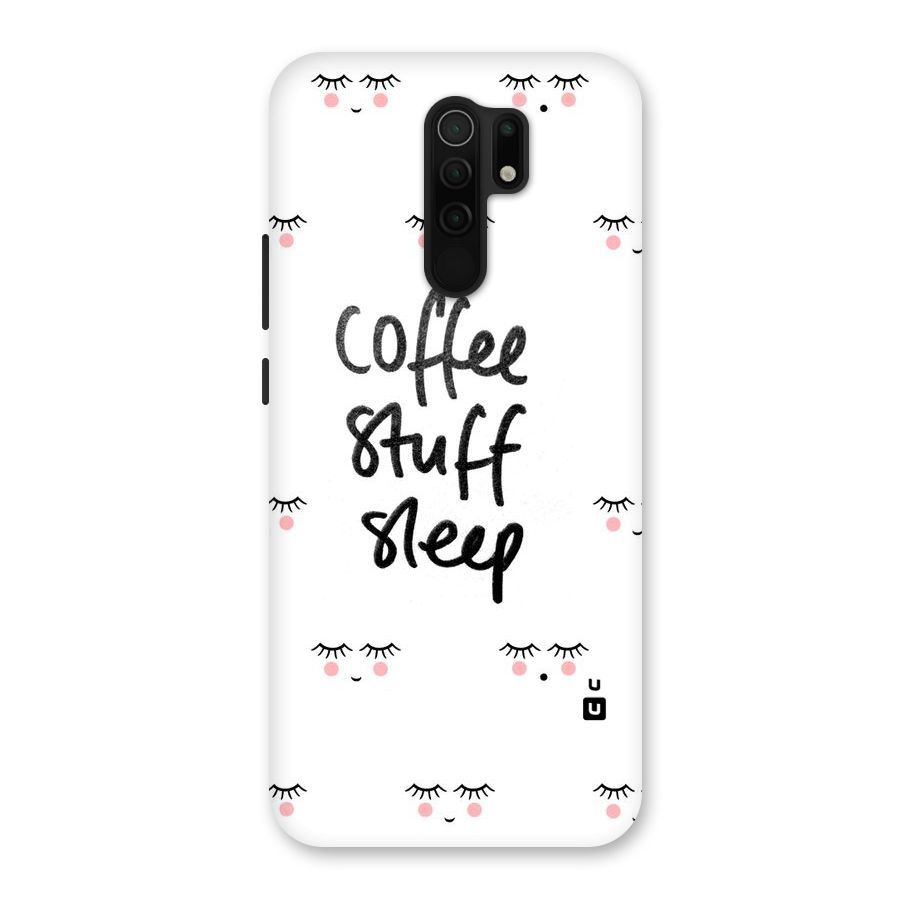 Coffee Stuff Sleep Back Case for Poco M2