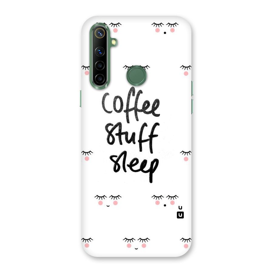 Coffee Stuff Sleep Back Case for Realme Narzo 10