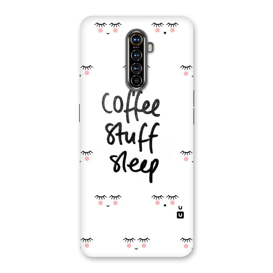 Coffee Stuff Sleep Back Case for Realme X2 Pro