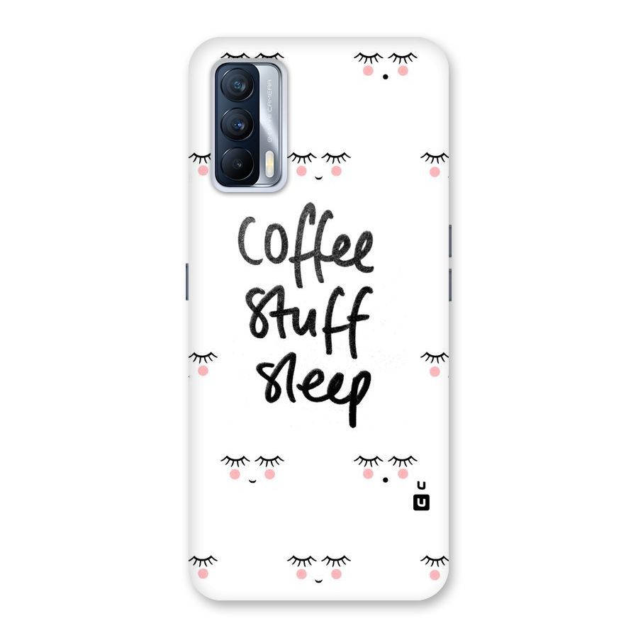 Coffee Stuff Sleep Back Case for Realme X7