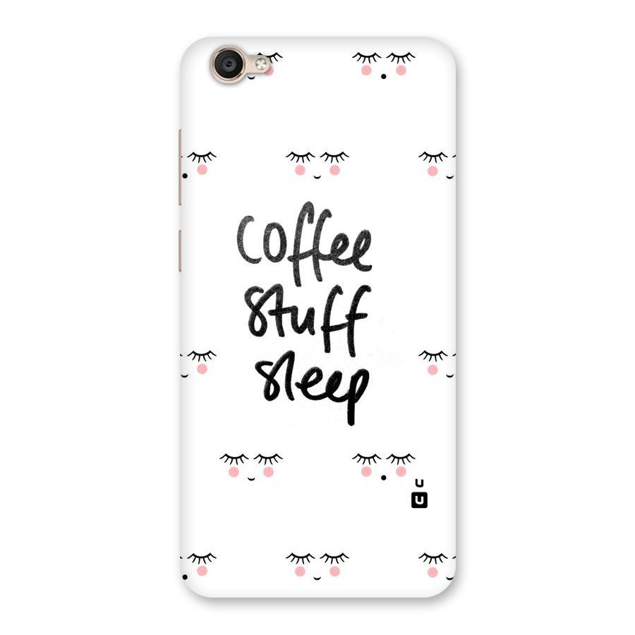 Coffee Stuff Sleep Back Case for Vivo Y55