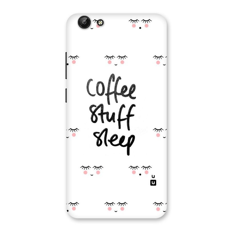 Coffee Stuff Sleep Back Case for Vivo Y69