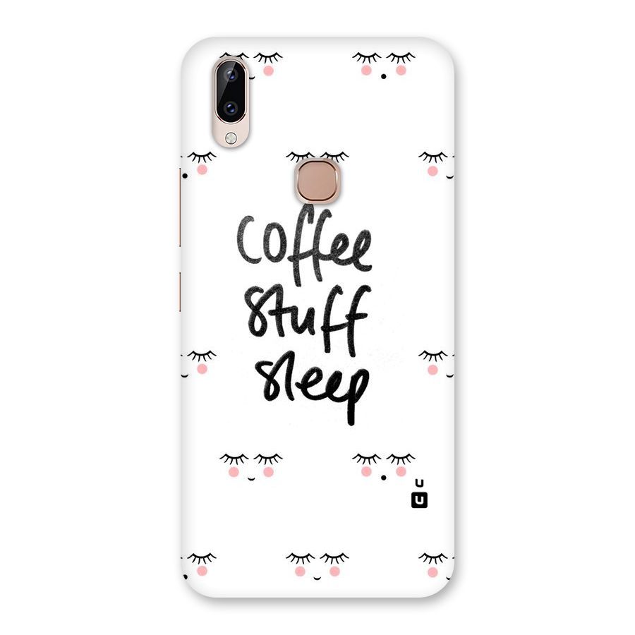 Coffee Stuff Sleep Back Case for Vivo Y83 Pro
